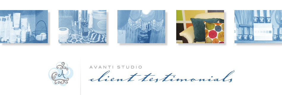 Avanti Studio * Client Testimonials